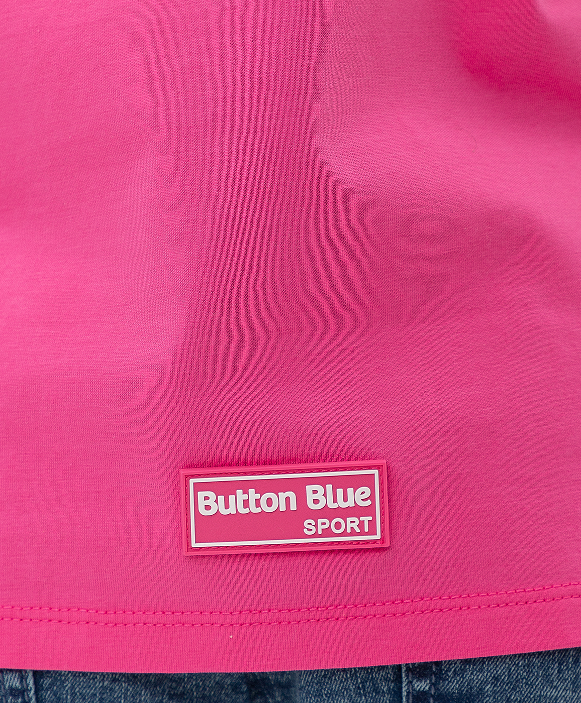 Майка Button Blue цвета фуксии