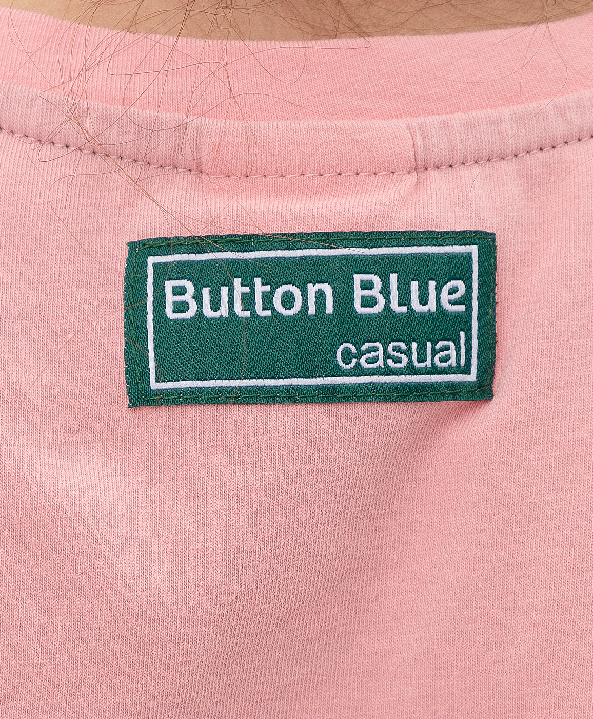 Розовая майка Button Blue