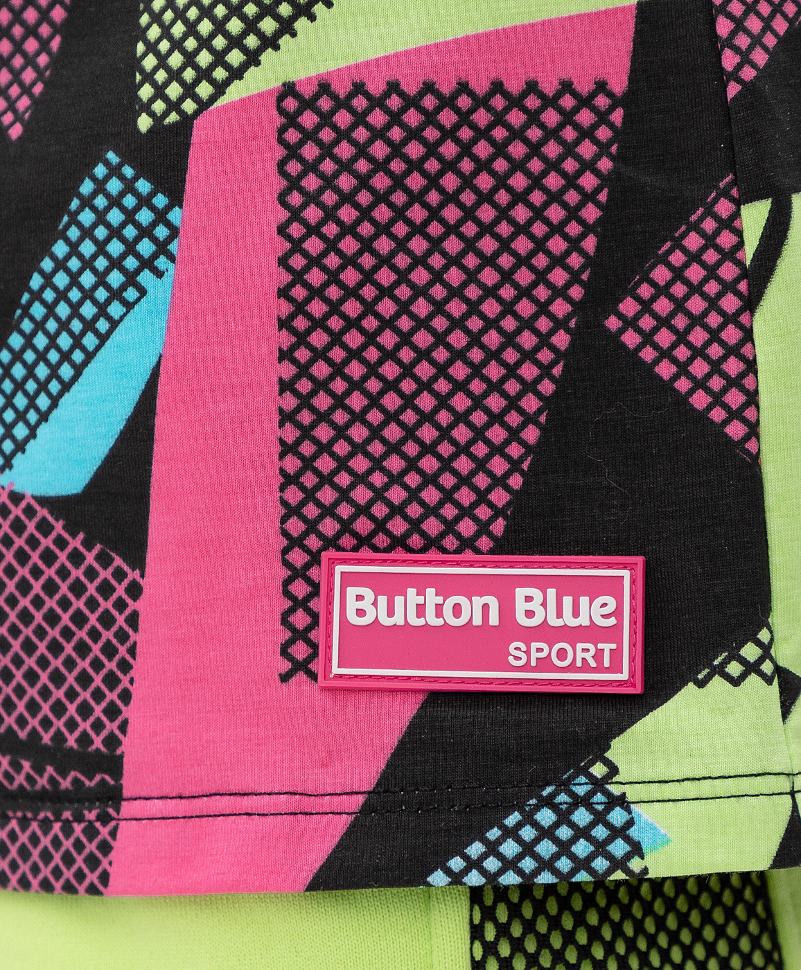 Розовая футболка Button Blue