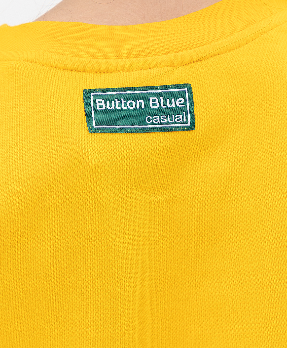 Желтый свитшот Button Blue