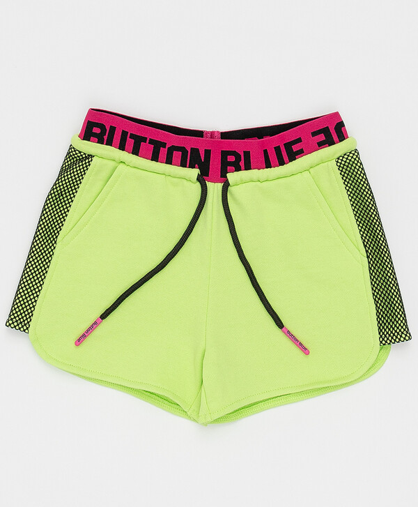Салатовые шорты Button Blue