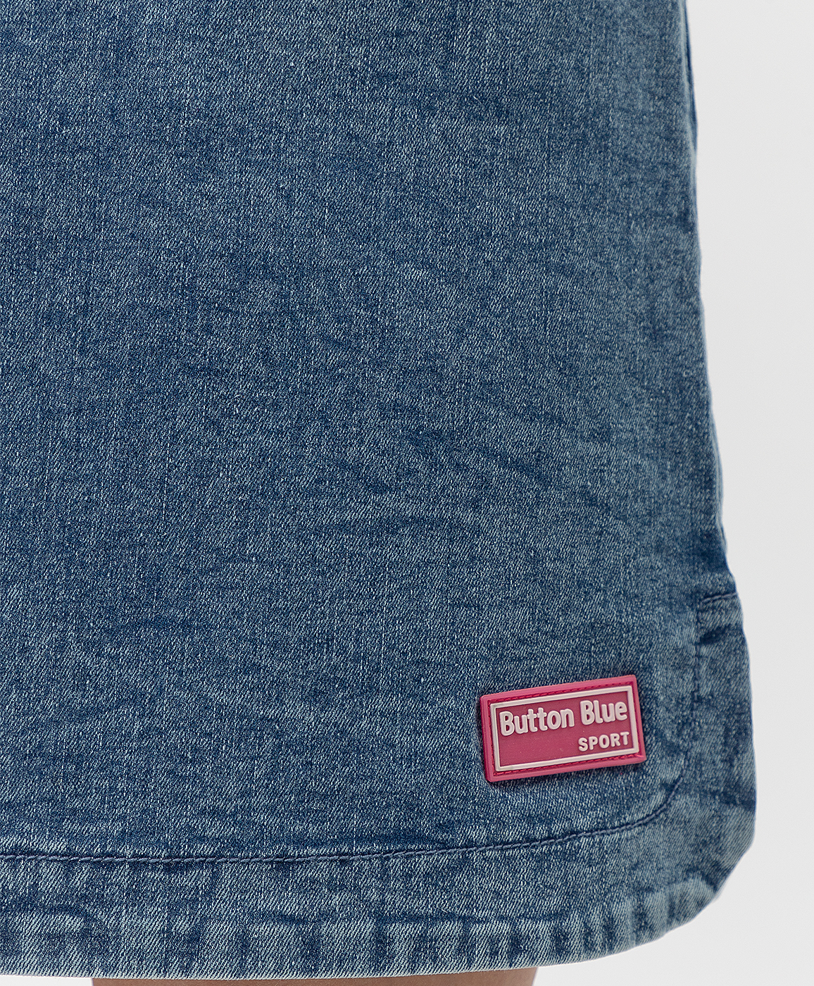 Синяя юбка Button Blue