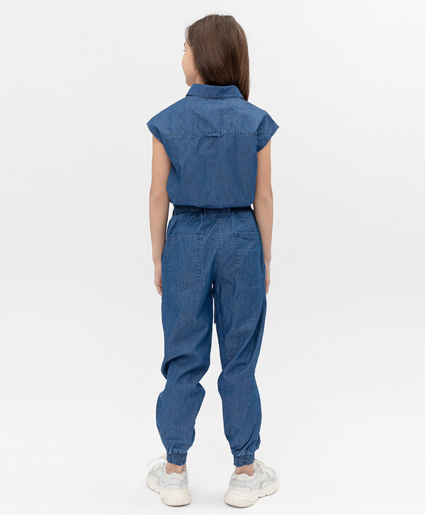 Синий комбинезон Button Blue