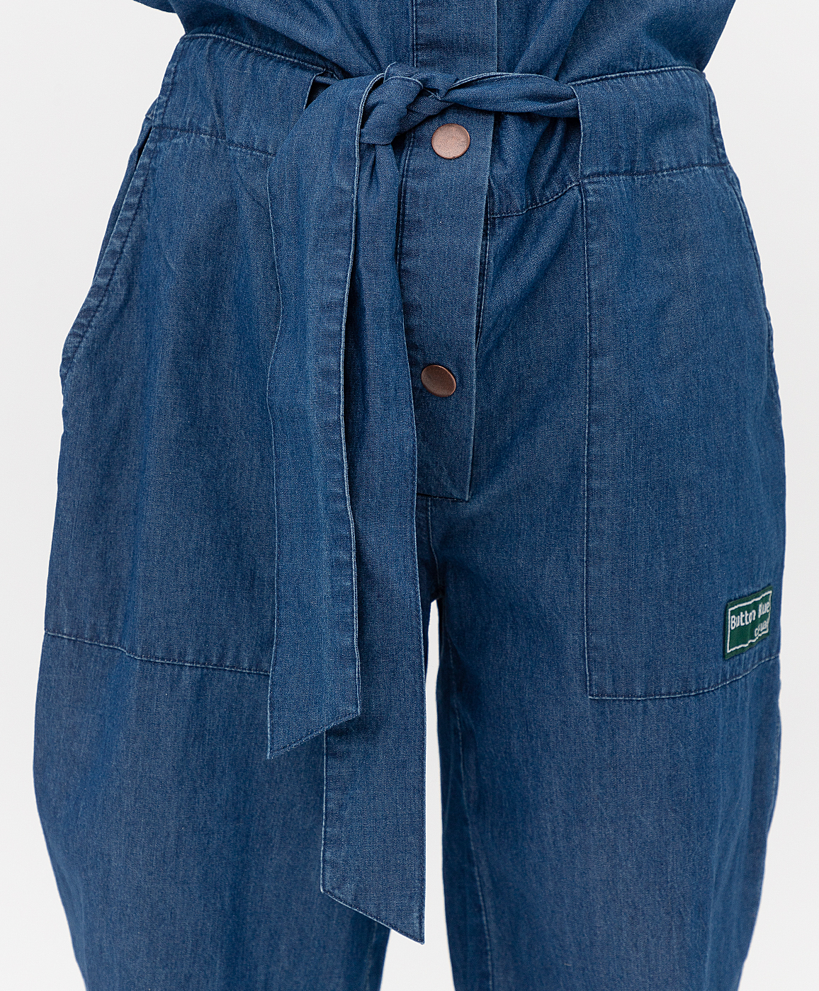 Синий комбинезон Button Blue