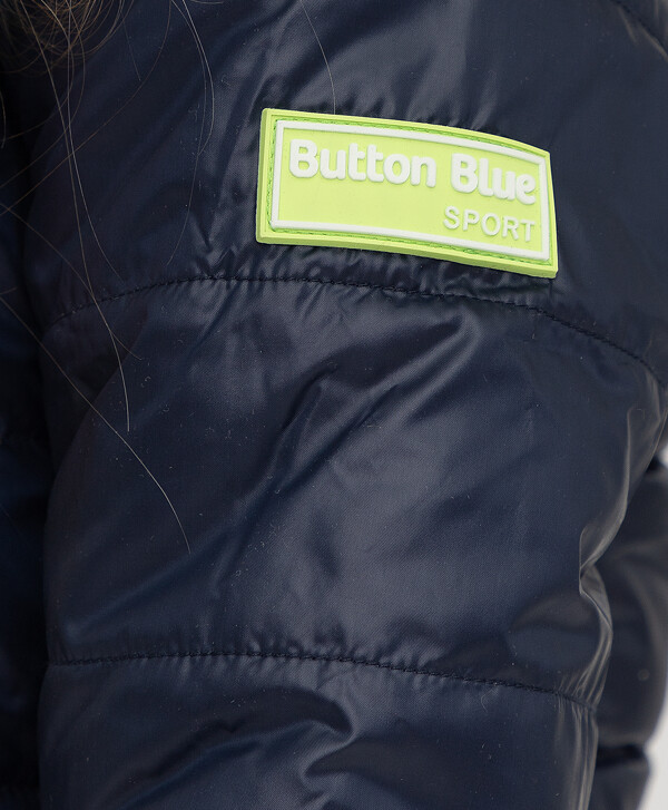 Синяя куртка Button Blue