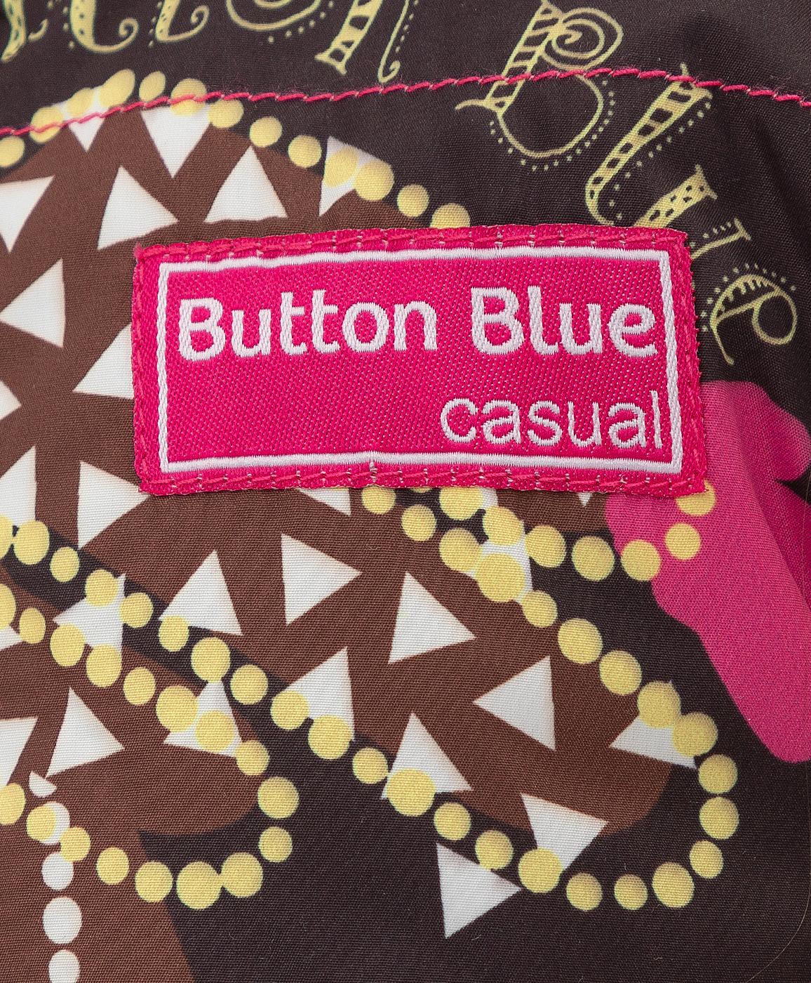 Коричневый жилет Button Blue