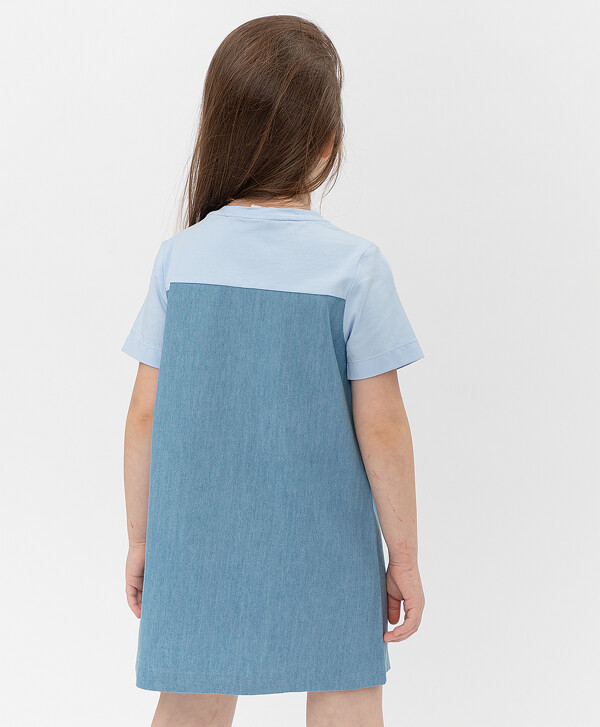 Синее платье Button Blue