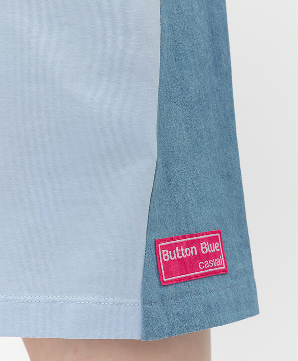Синее платье Button Blue