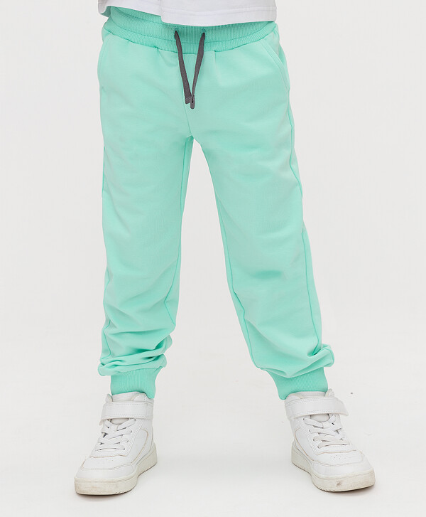 Мятные брюки Button Blue