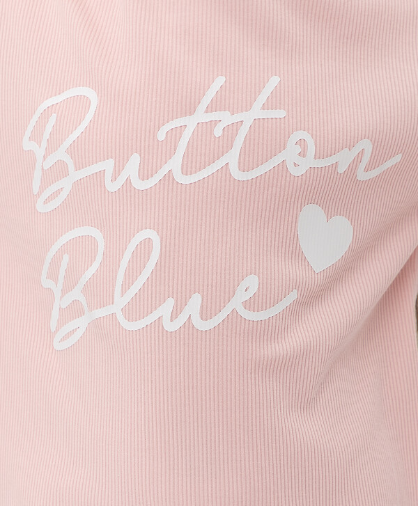 Розовая ночная сорочка Button Blue