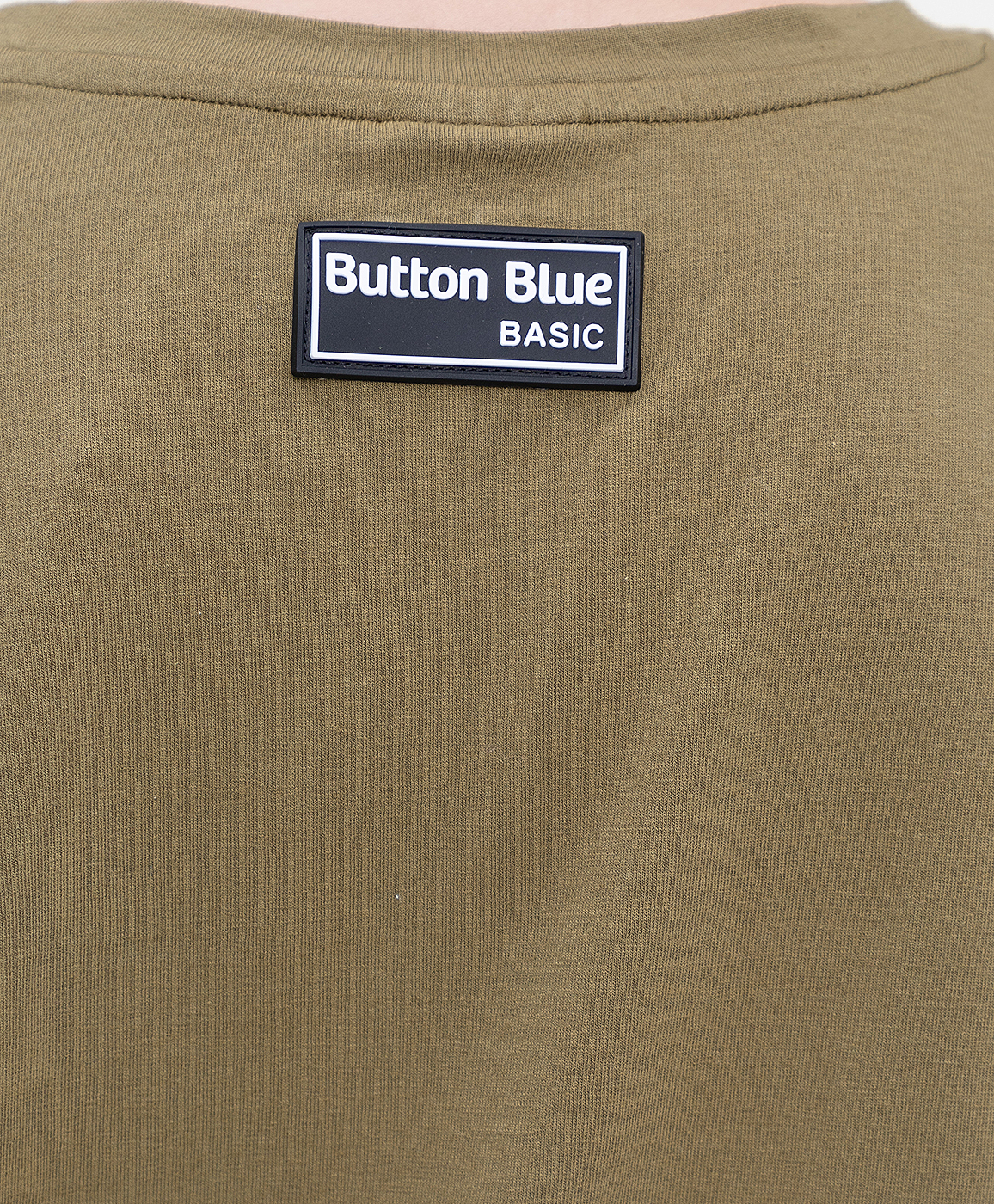 Лонгслив хаки Button Blue