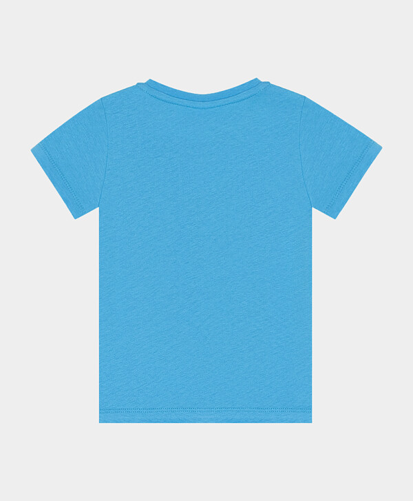 Футболка голубая Button Blue