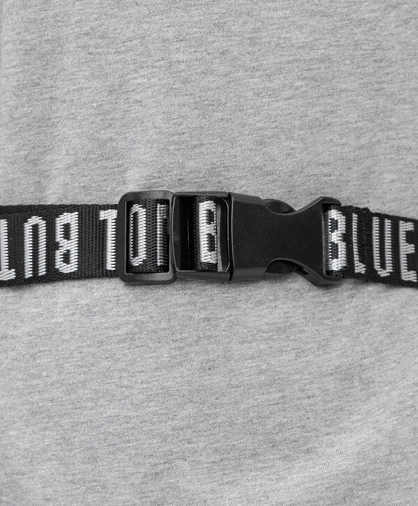 Поясная сумка желтая Button Blue