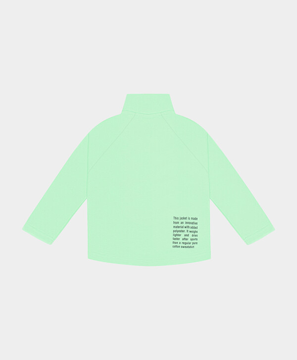 Толстовка спортивная мятная Button Blue