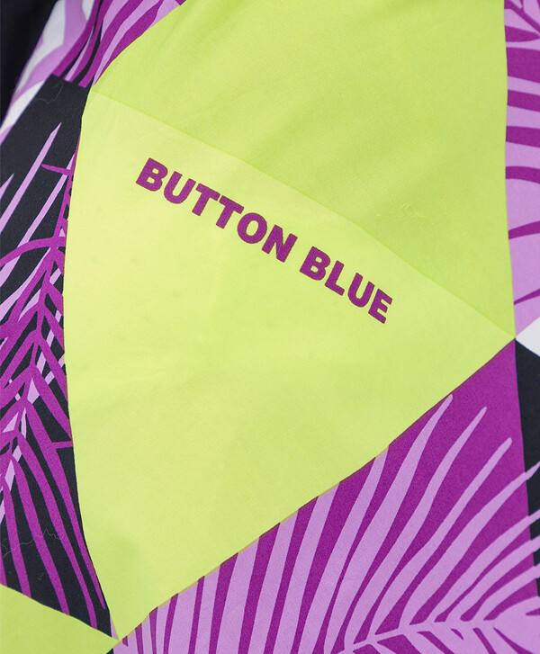 Платье с принтом Button Blue