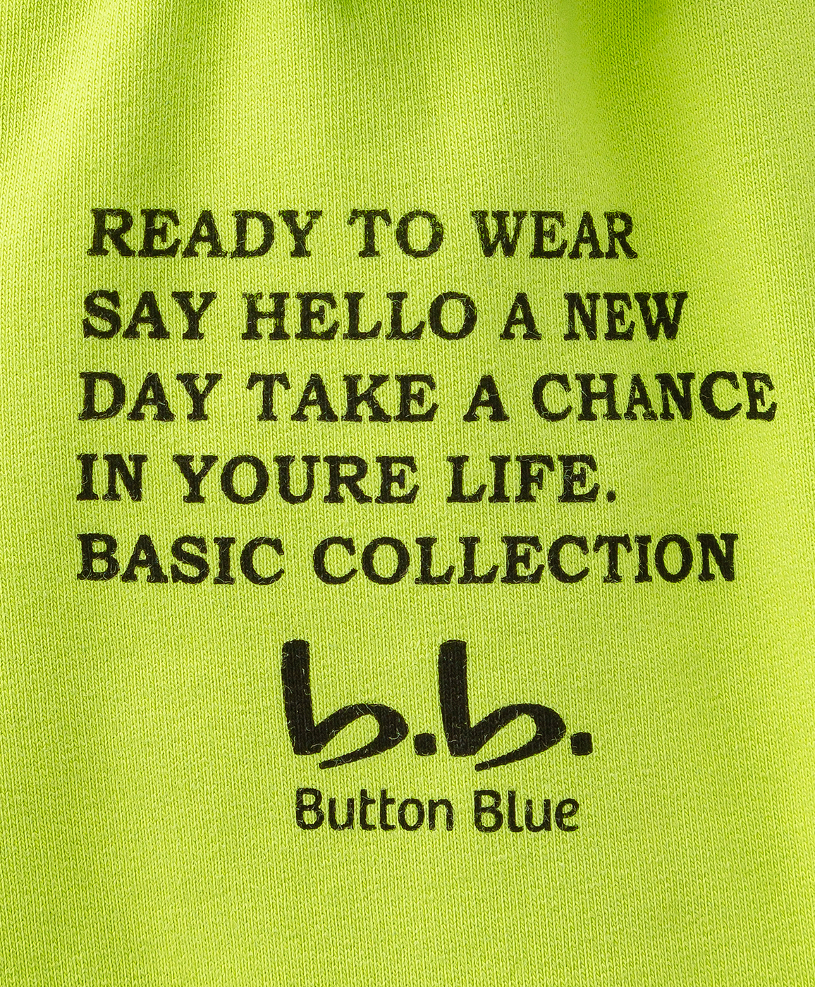 Брюки трикотажные с поясом на резинке салатовые Button Blue