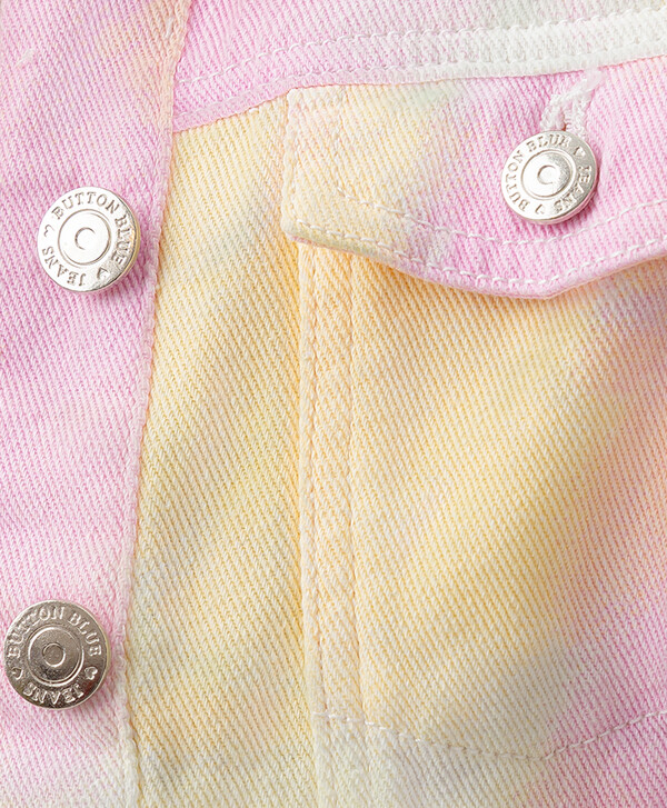 Куртка джинсовая разноцветная Button Blue