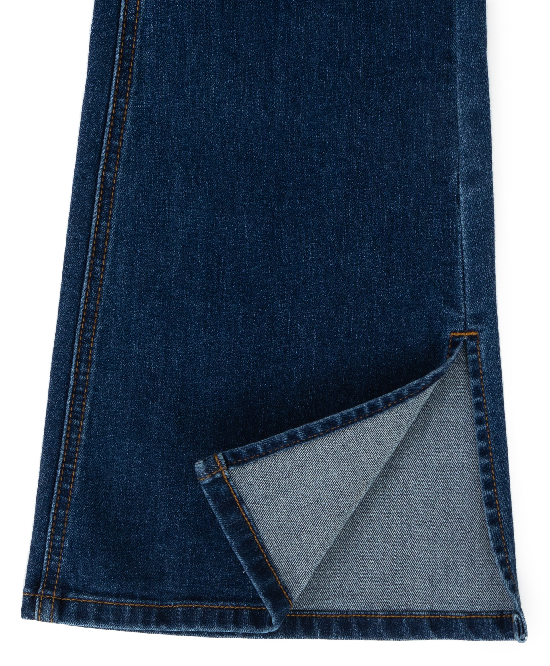 Джинсы bootcut fit синие для девочки Button Blue