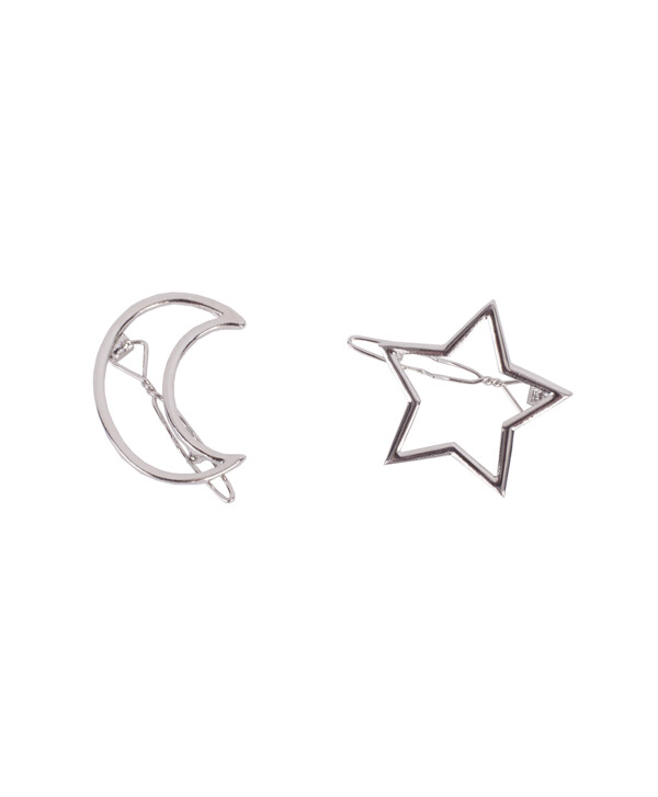 Набор заколок для волос, 2 шт. Button Blue