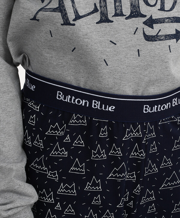 Пижама Button Blue