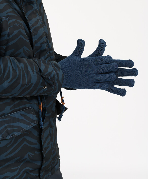 Перчатки Button Blue