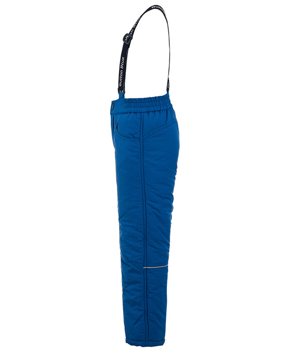 Синие утепленные зимние брюки Button Blue