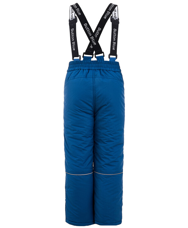 Синие утепленные зимние брюки Button Blue