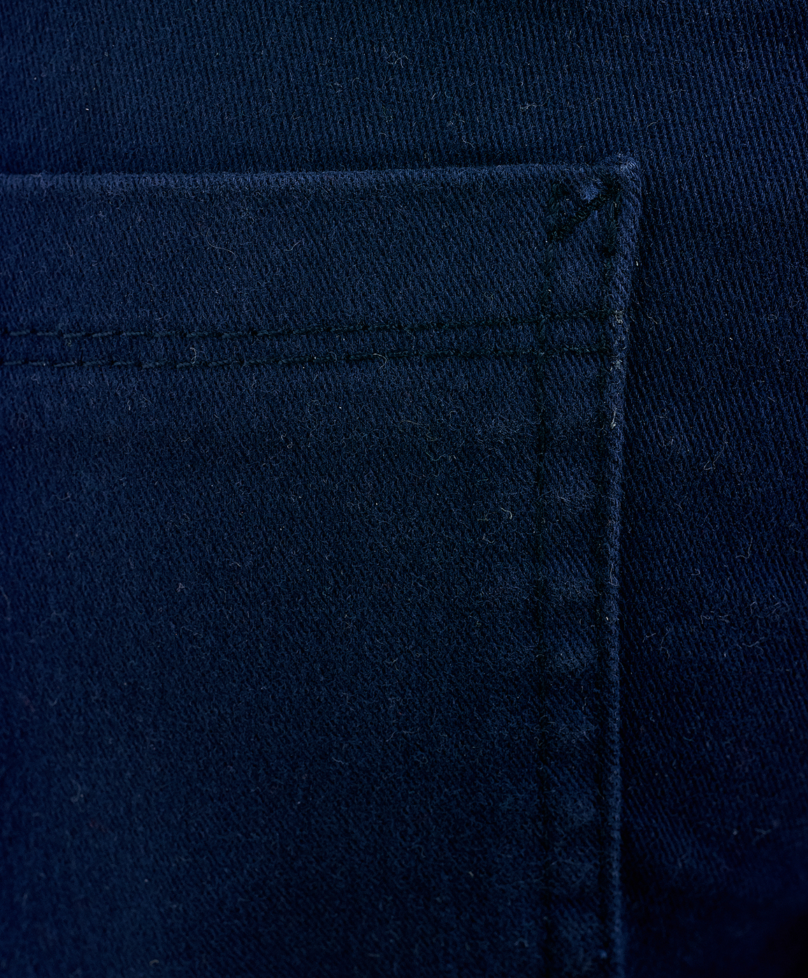 Синие твиловые брюки Button Blue