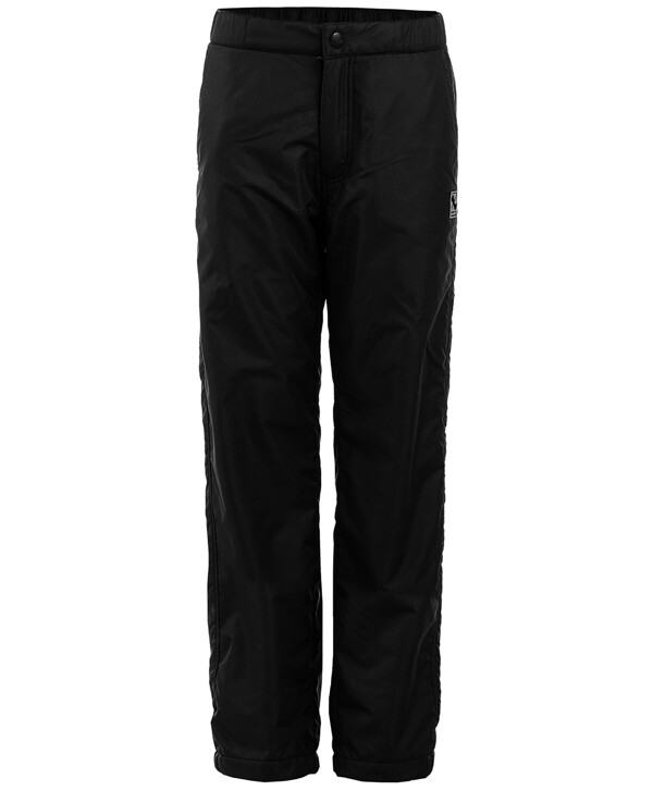 Черные демисезонные брюки Button Blue