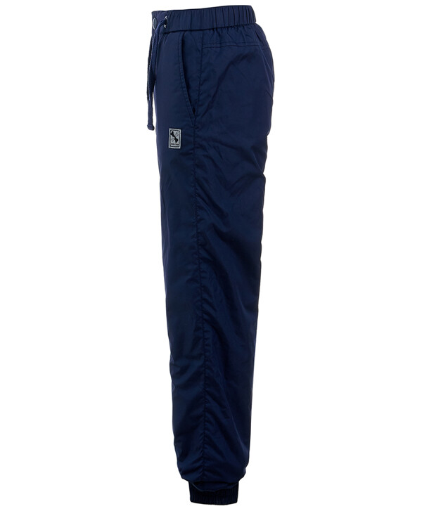 Синие демисезонные брюки Button Blue