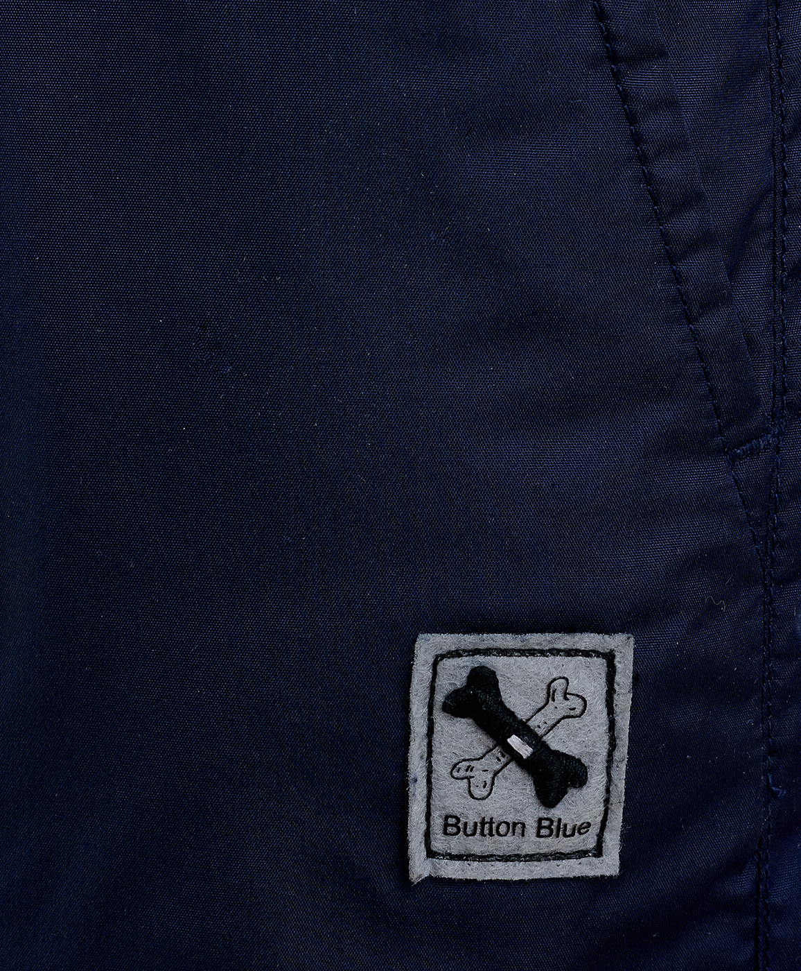 Синие демисезонные брюки Button Blue