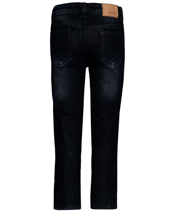 Черные утепленные джинсы Button Blue
