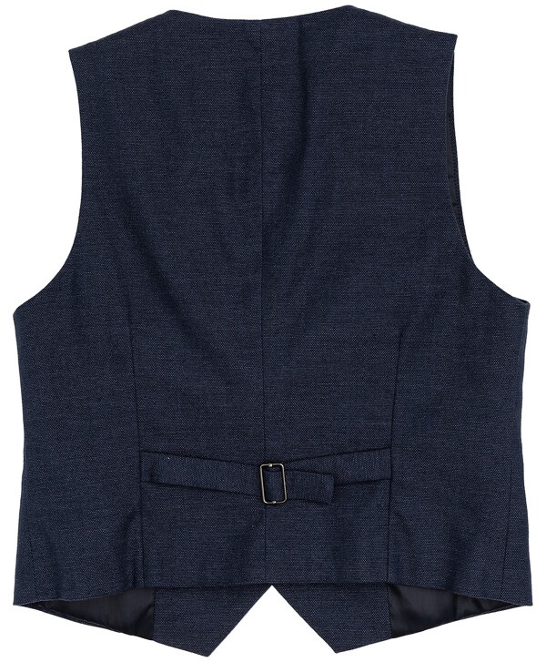 Синий жилет Button Blue