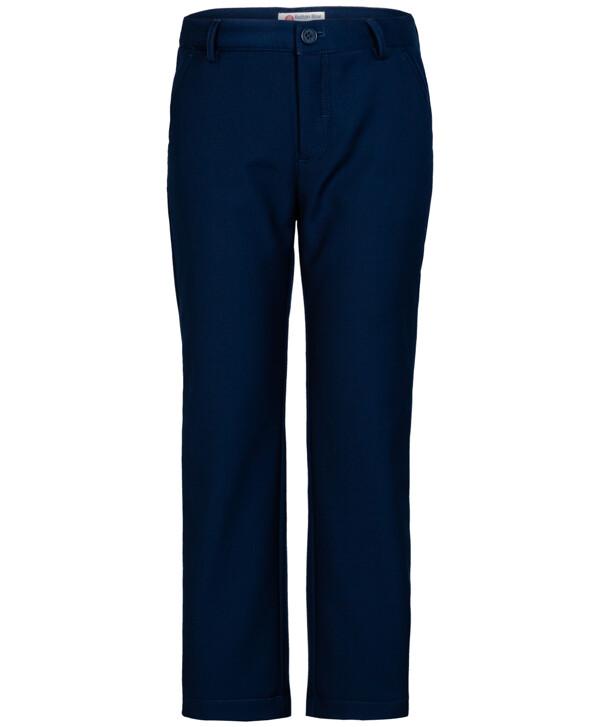 Синие утепленные брюки Button Blue