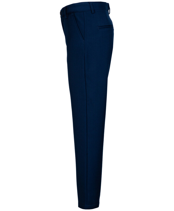 Синие утепленные брюки Button Blue