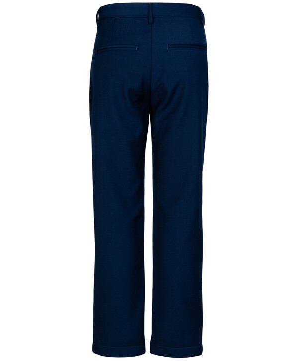 Синие утепленные брюки Button Blue