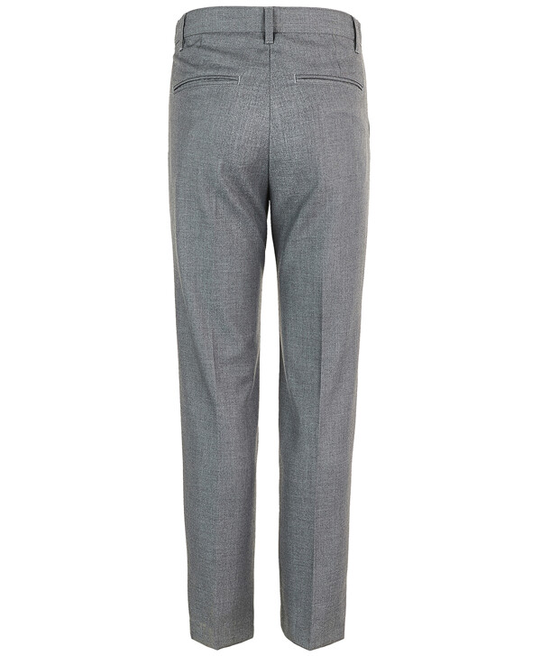 Серые брюки Slim Button Blue