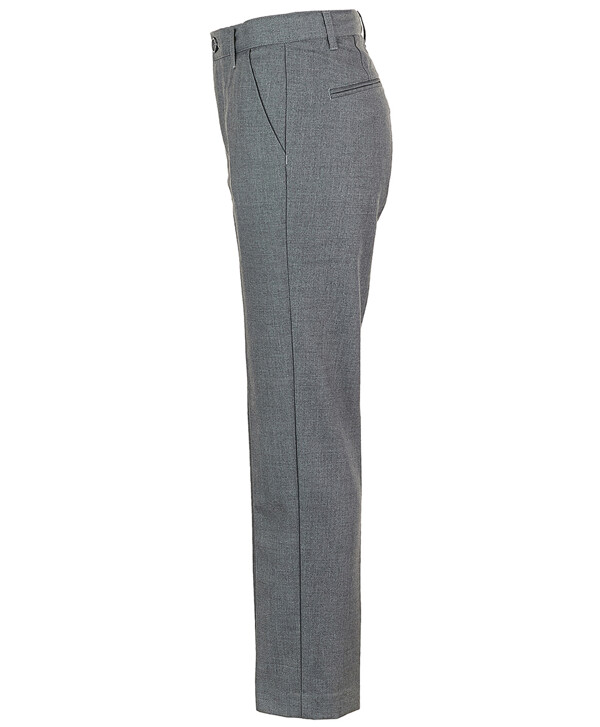 Серые брюки Slim Button Blue