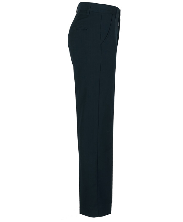Черные брюки Slim Button Blue