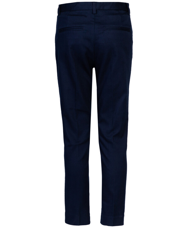 Синие брюки Slim Button Blue