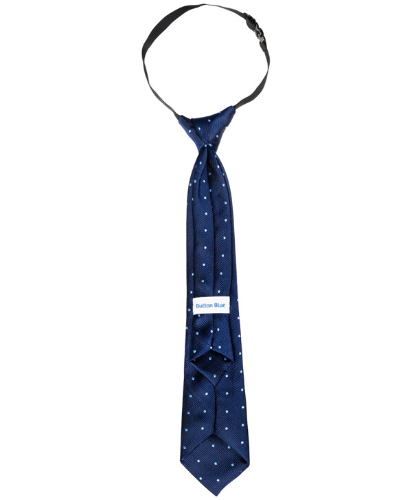 Синий галстук Button Blue