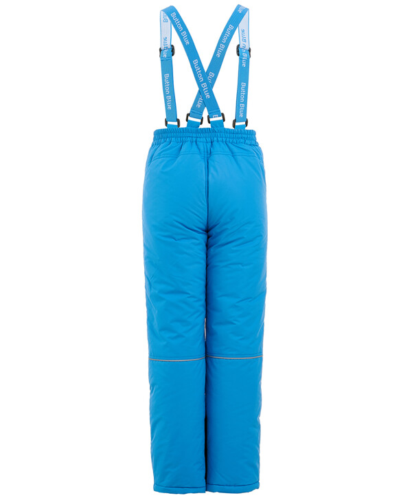 Синие утепленные зимние брюки Button Blue