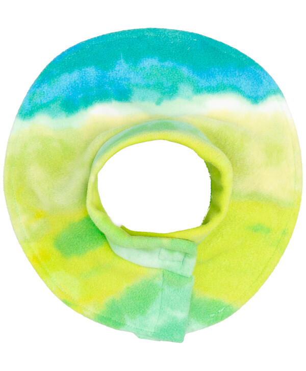 Салатовый флисовый снуд Button Blue