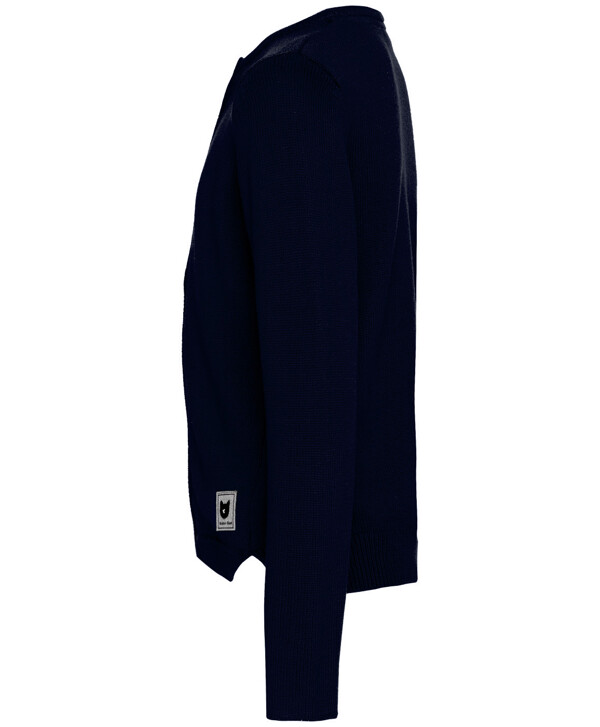 Синий трикотажный кардиган Button Blue