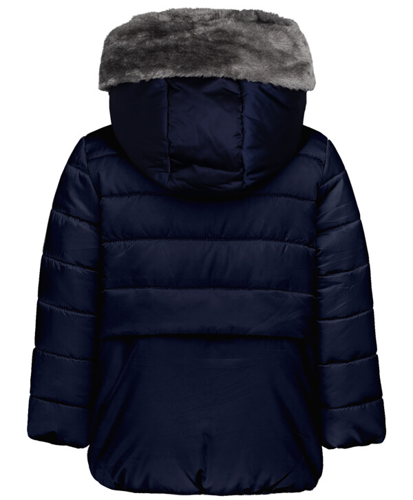Синяя зимняя куртка Button Blue
