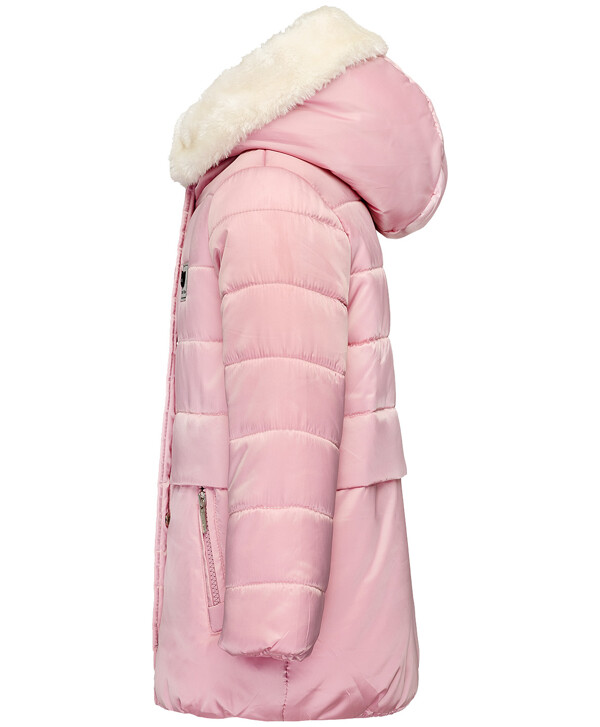 Розовая зимняя куртка Button Blue