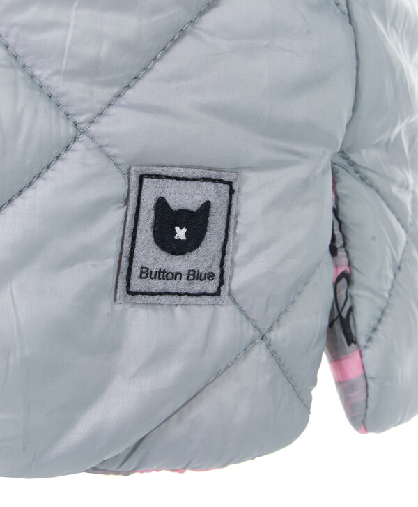 Двустороннее демисезонное полупальто Button Blue
