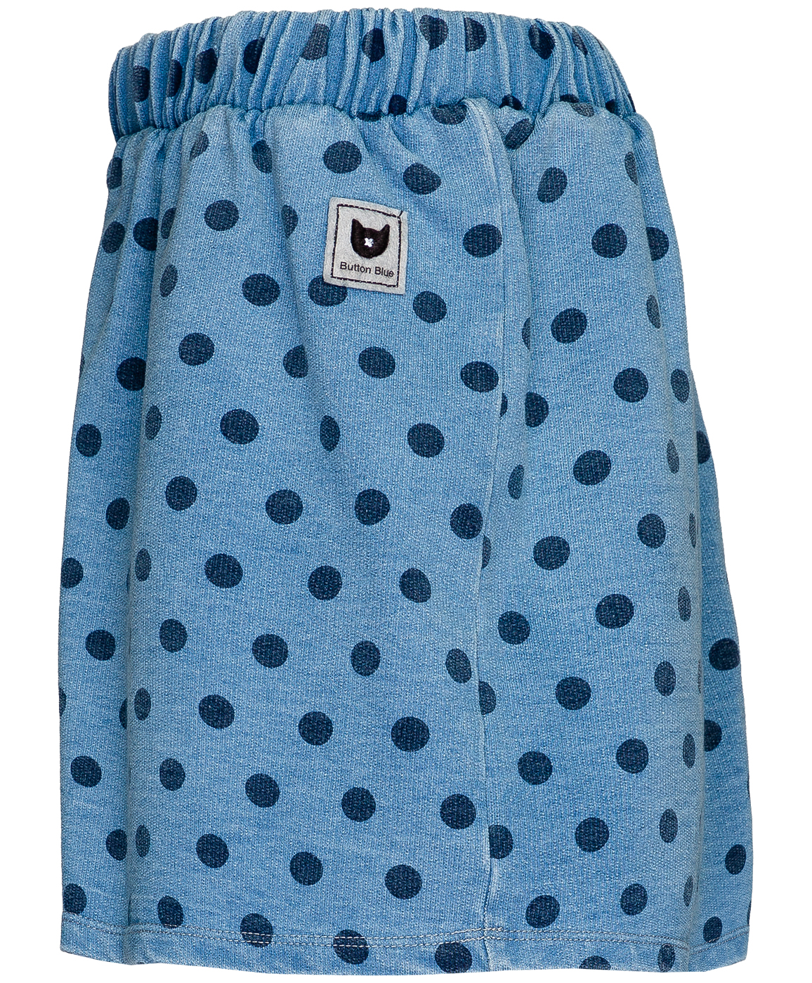 Голубая юбка в горошек Button Blue