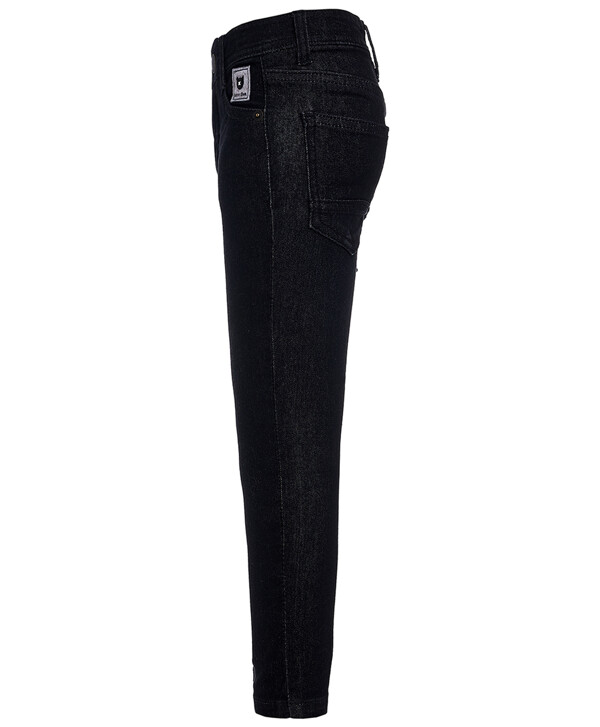 Черные джинсы Regular Fit Button Blue