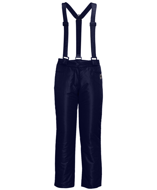 Синие утепленные зимние брюки Button Blue